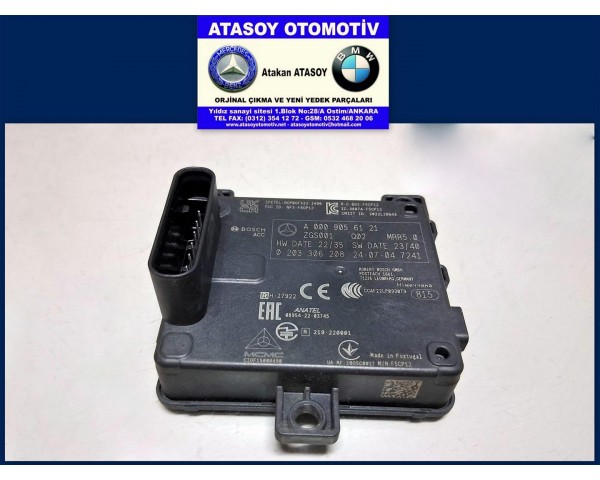 MERCEDES W118 CLA ÖN RADAR SENSÖRÜ A0009056121 A0009055319 A0009058517 A0009006447 0009056121 0009055319 0009058517 0009006447 0203306208 0203305830 0203305518 0203305960 W247 ÖN RADAR SENSÖRÜ